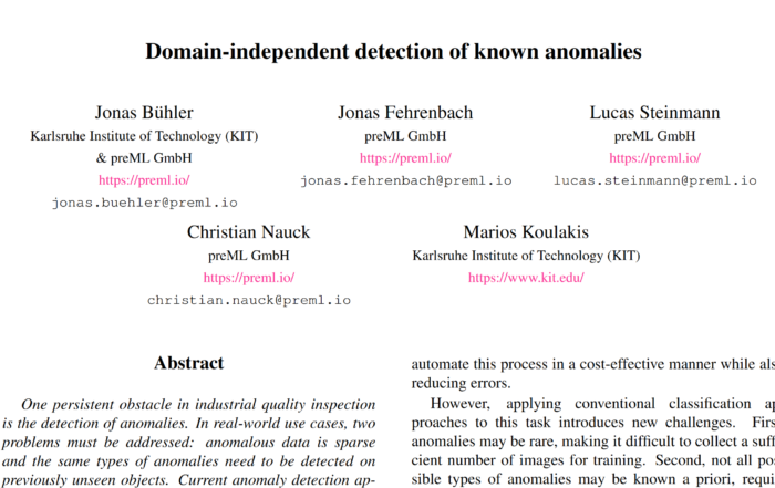 Screenshot Paper Anomaly Detection